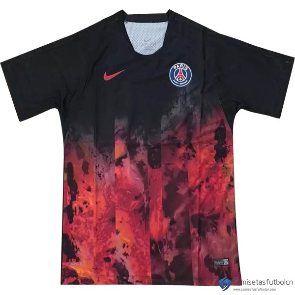 Camiseta Entrenamiento Paris Saint Germain 2017-18 Rojo Negro